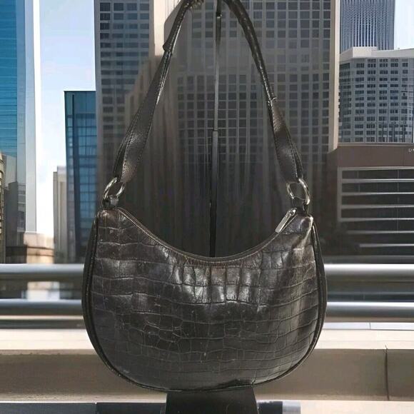MAURIZIO TAIUTI Italian Textured Leather Handbag - Picture 1 of 8
